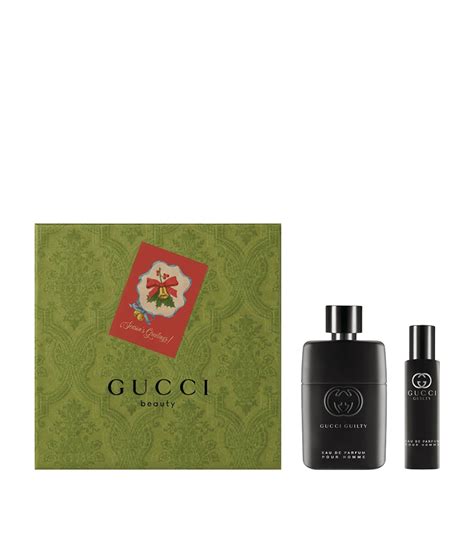 gucci guilty miniature gift set|Gucci Guilty gift set men's.